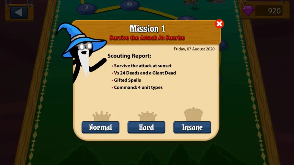 Missions Mode